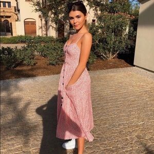 Princess Polly Blissful MIDI Dress Instagram Influencers Favorite